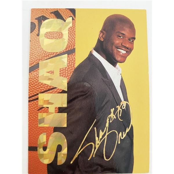 Shaq Facsimile Signed Basketball Card