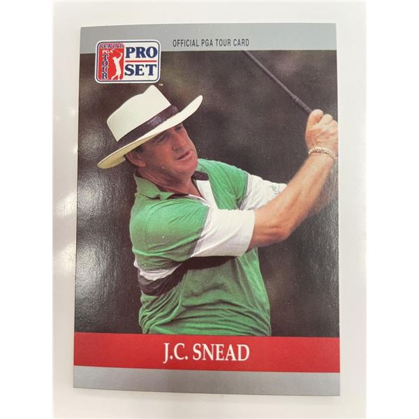 J.C. Snead Official PGA Tour Card