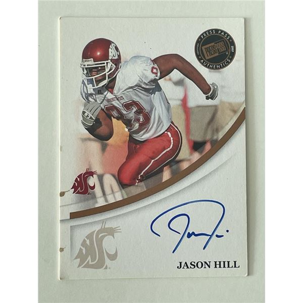Jason Hill signed autograph card
