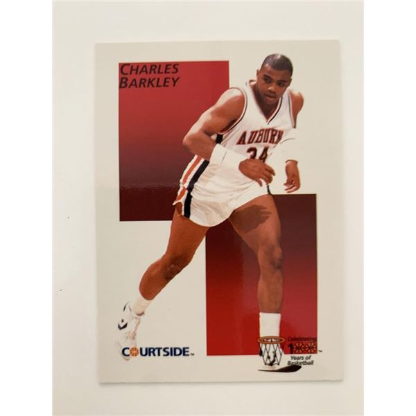 Charles Barkley Courtside Basketball Card