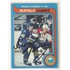 Image 1 : Buffalo Sabres Craig Ramsay 1979 Topps #207 signed trading card