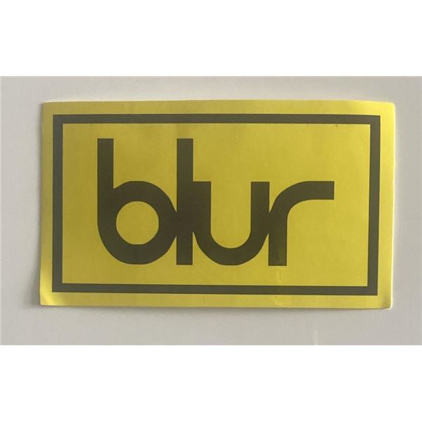 Blur sticker