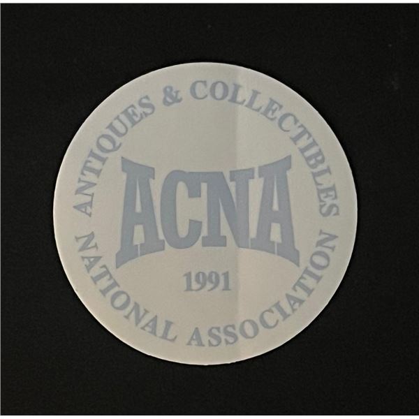 1991 ACNA Antiques and Collectibles Sticker
