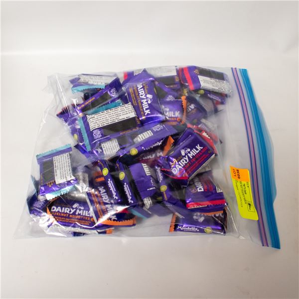 BAG OF CADBURY DAIRY MILK CHOCOLATES