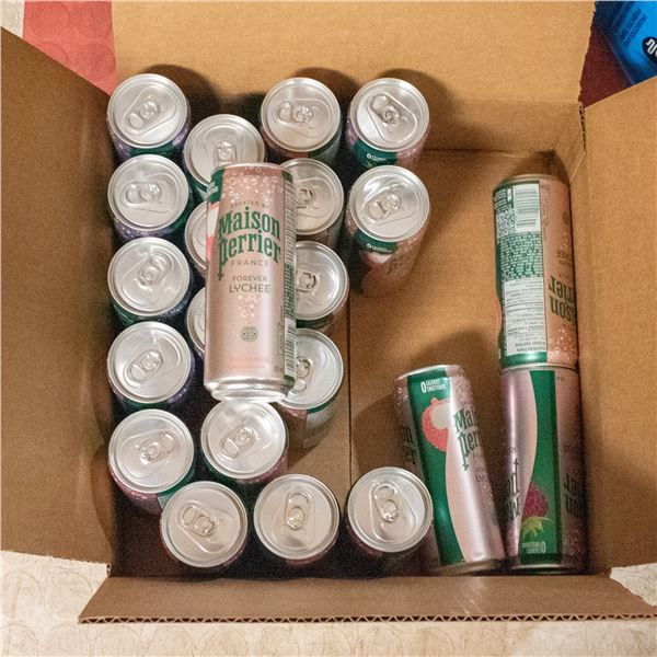 REBOXED 24 X 330ML MAISON PERRIER VARIETY SPARKLIN