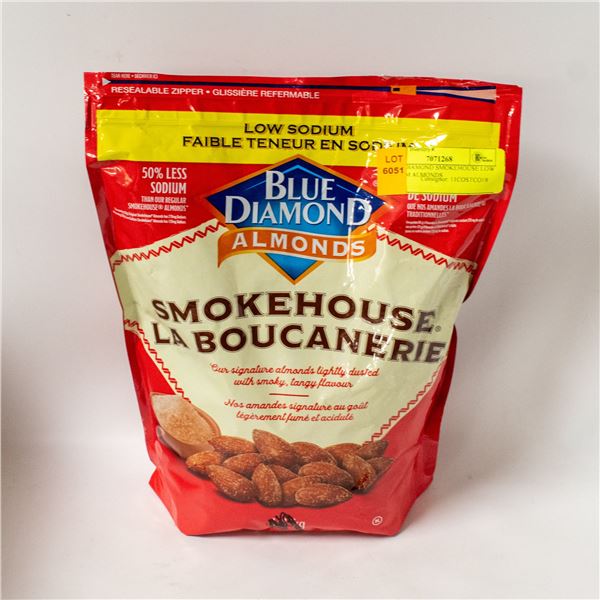 BLUE DIAMOND SMOKEHOUSE LOW SODIUM ALMONDS