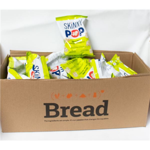 REPACKED 28 X 18G SKINNY POP ORIGINAL POPCORN