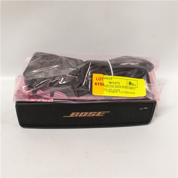 BOSE SOUNDLINK MINI PORTABLE BLUETOOTH SPEAKER