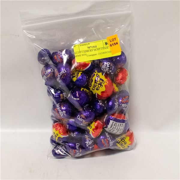 BAG OF CADBURY HUNT CHASE CREME EGG