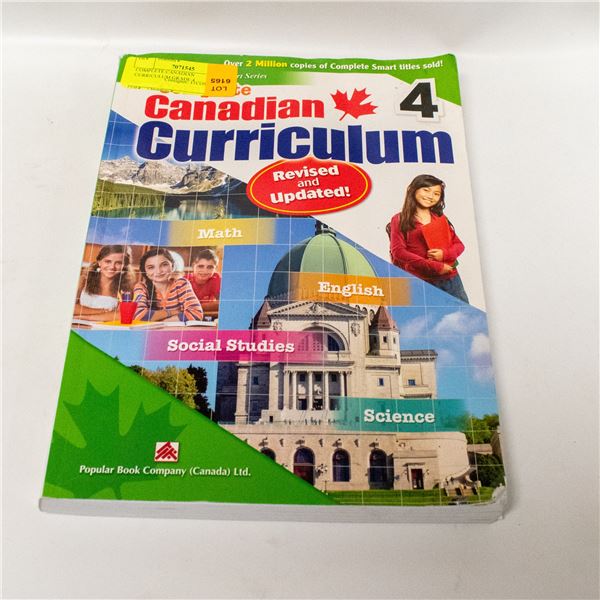 COMPLETE CANADIAN CURRICULUM GRADE 4