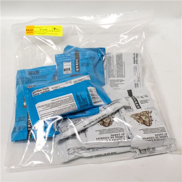REPACKED 14 X 50G TRUBAR PLANT BASED PROTEIN BARS