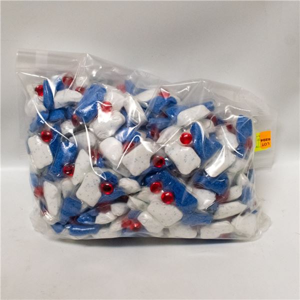 BAG OF FINISH POWERBALL DISHWASHING DETERGENT