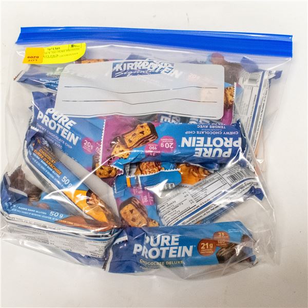 REPACKED 16 X 50G PURE PROTEIN BARS VARIETY PACK