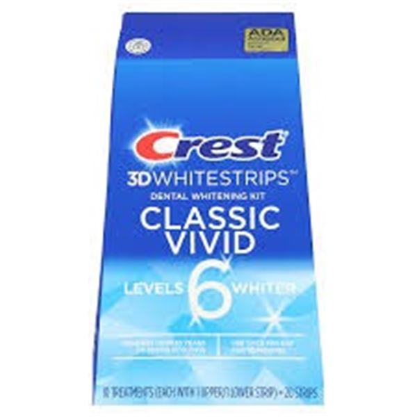 NEW 20 STRIPS CREST 3D WHITESTRIP WHITENING KIT