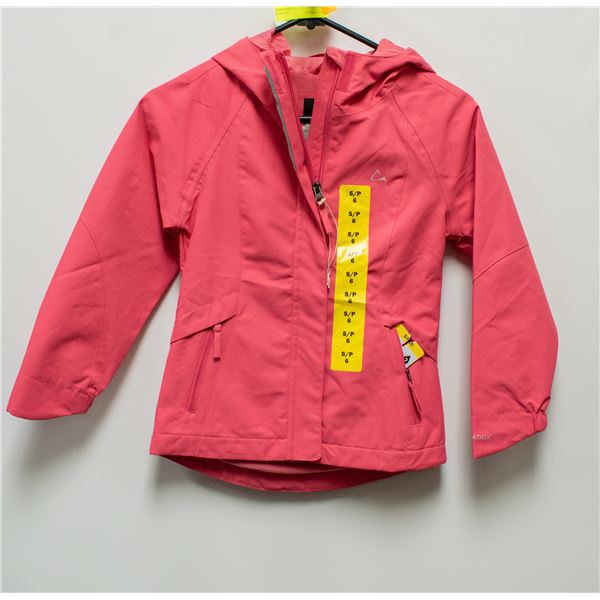 WITH TAGS PARADOX GIRLS PINK RAINCOAT