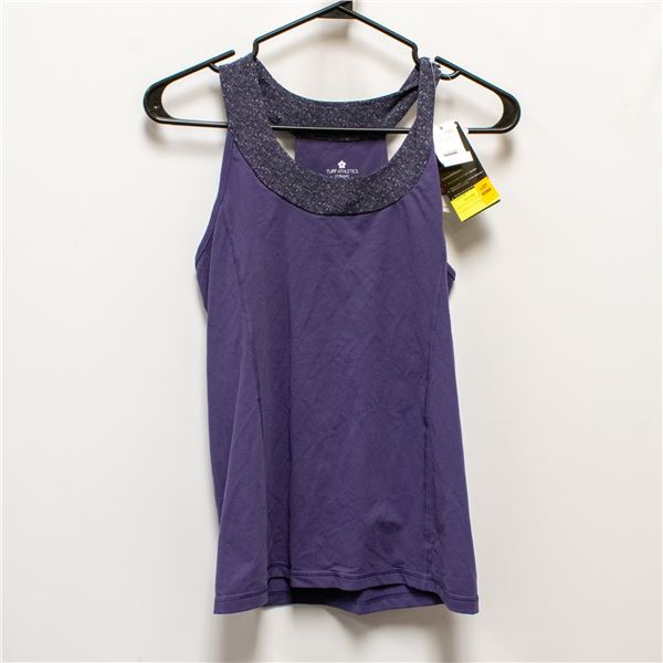 NEW TUFF ATHLETICS LYCRA SPORTS TOP 40+ UVP SUN