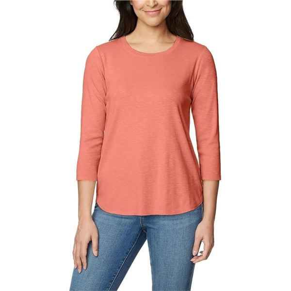 NEW KIRKLAND SIGNATURE THREE QUARTER SLEEVE SZ SM