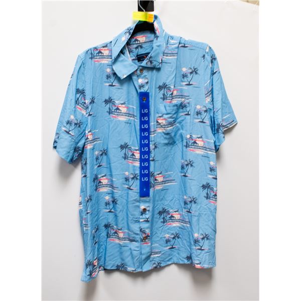 NEW MARGARITAVILLE ISLAND RESERVE BUTTON UP PARTY