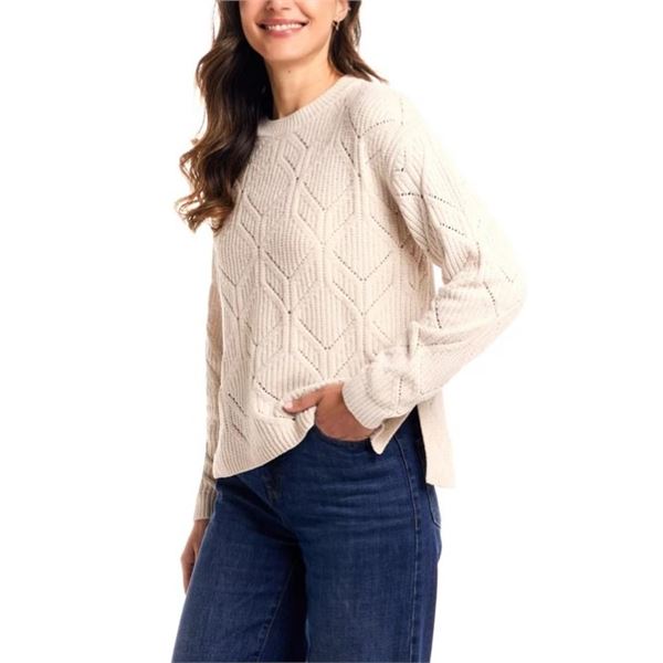 NEW WOMEN'S WEATHERPROOF VINTAGE CHENILLE SWEATER
