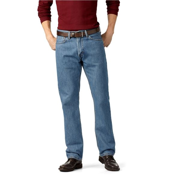 NEW LEVI STRAUSS MENS 505 REGULAR JEANS SZ 30 X 34