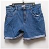 Image 1 : NEW STEVE MADDEN HIGH WAISTED LONG JEAN SHORTS