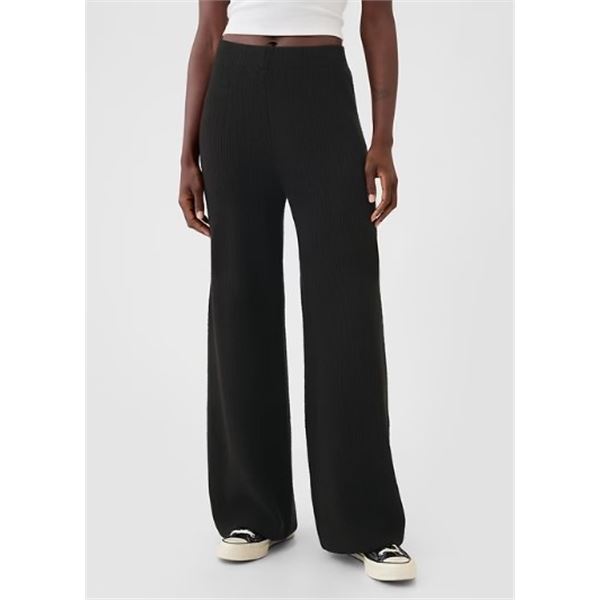 NEW GAP CASHSOFT SHAKER-STITCH SWEATER PANTS SZ M