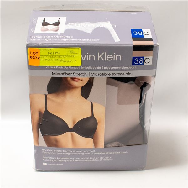 NEW CALVIN KLEIN MICROFIBER STRETCH 2 PACK PUSH UP