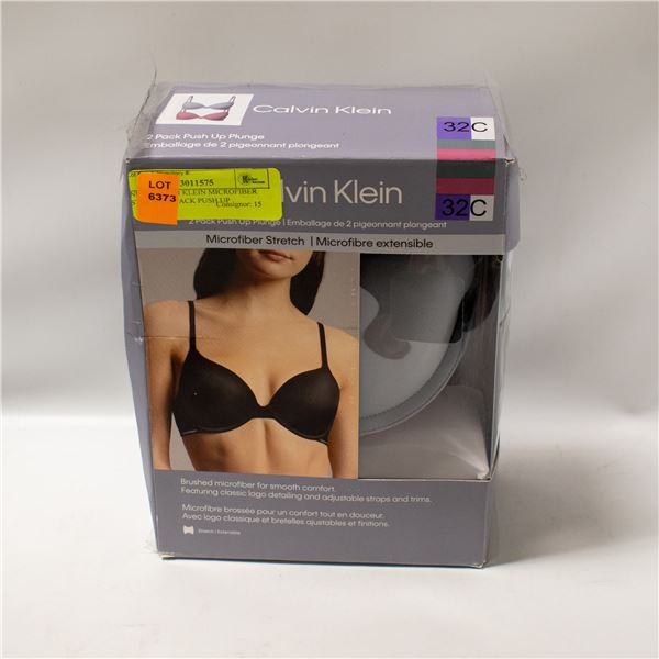 NEW CALVIN KLEIN MICROFIBER STRETCH 2 PACK PUSH UP