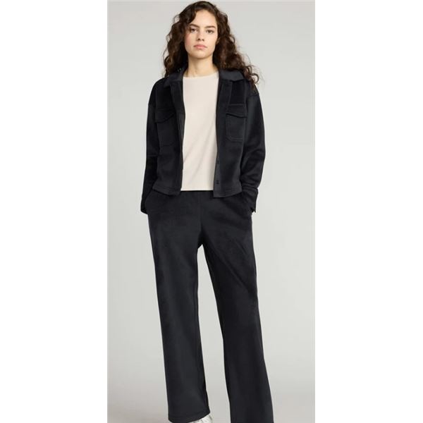 NEW MONDETTA CROPPED CORDUROY TEXTURE SHIRT SZ XXL