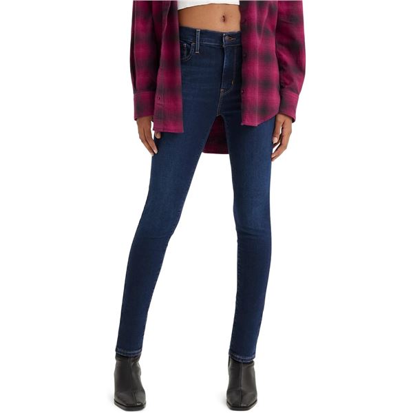 NEW LEVI STRAUSS 720 HIGH RISE SUPER SKINNY DARK