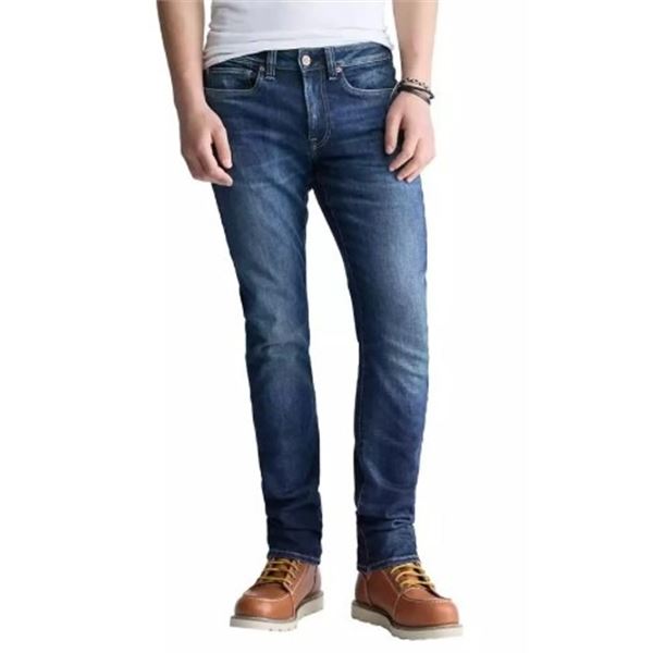 NEW BUFFALO DAVID BITTON SLIM STRAIGHT STRETCH
