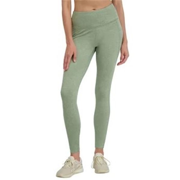 NEW GAIAM LEGGINGS GREEN WASH WITH POCKETS SZ LRG