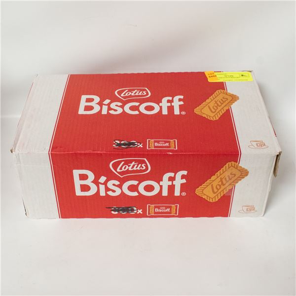 BOX OF 250 LOTUS BISCOFF COOKIES