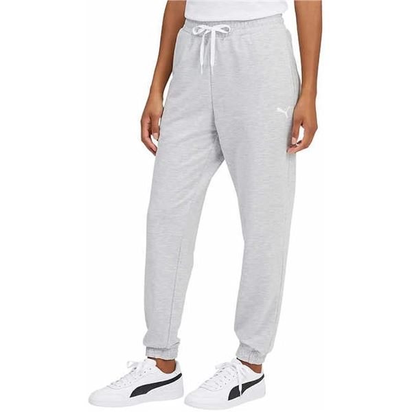 NEW PUMA GIRLS JOGGER PANTS LIGHT GREY MED (7/8)