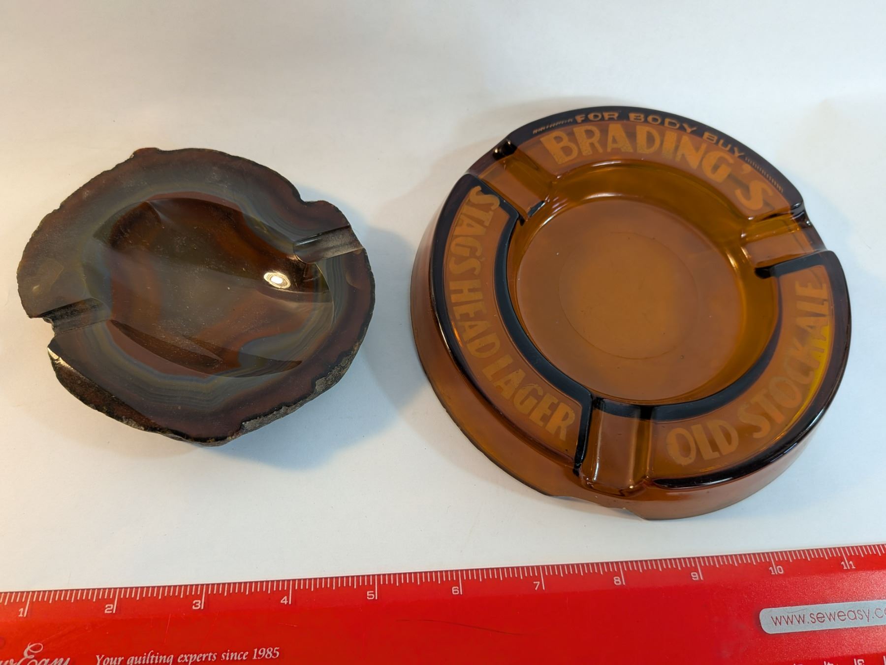 Geode Ashtray / Stagshead Lager (chip)