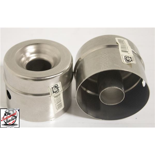 2 NEW JOHNSON ROSE DONUT DOUGH CUTTERS