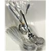 Image 2 : 24 NEW S/S LONG STIRRING / MIXING SPOONS - 8"