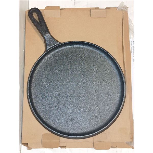 9.5" CAST IRON FAJITA PAN COMMERCIAL GRADE