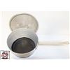 Image 2 : APPROX 9 US QUARTS ALUMINUM SAUCE POT W/ COVER