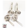 Image 1 : 4 NEW VOLLRATH 6 OZ LADDLES