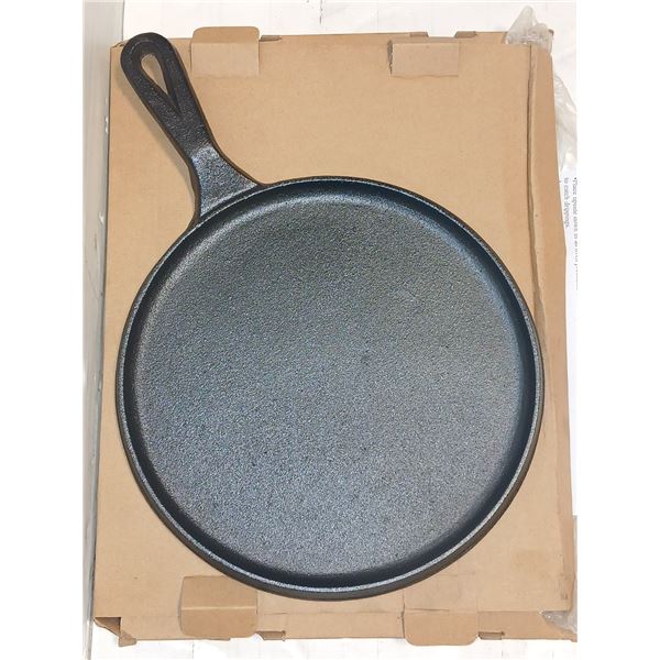 9.5" CAST IRON FAJITA PAN COMMERCIAL GRADE