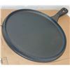 Image 3 : 9.5" CAST IRON FAJITA PAN COMMERCIAL GRADE