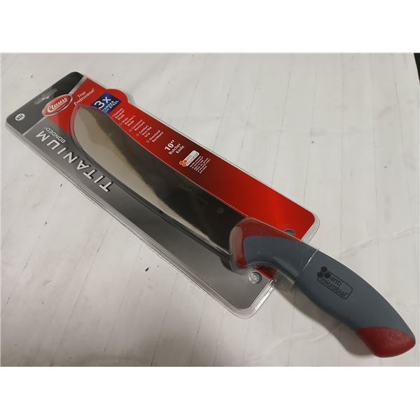 NEW CLAUSS TITANUIM BONDED 10" BUTCHERS KNIFE