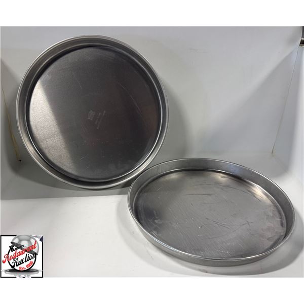 8 NEW CROWN 12" ALUMINUM PIZZA PANS