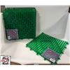 Image 1 : 8 NEW SAN JAMAR VERSA MAT INTERLOCKING BAR MATS