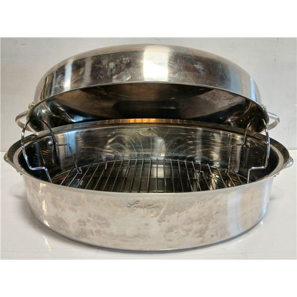 LOGOSTINA 18/10 S/S ROASTER W/ RACK