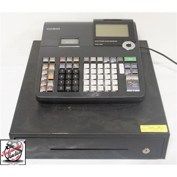 CASIO PCR-T500 ELECTRONIC CASH REGISTER