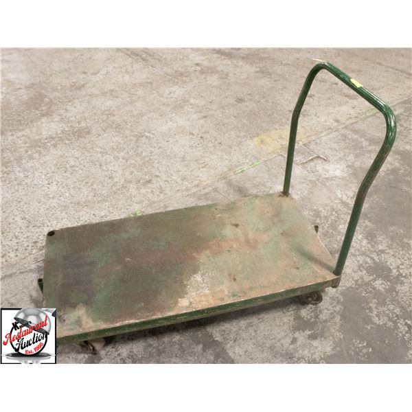 48" X 24" STEEL PUSH CART