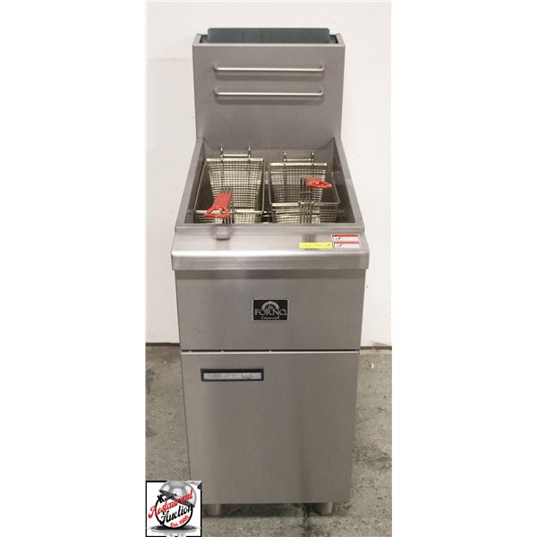 FORNO NAT GAS 50 LBS 4 BURNER DEEP FRYER