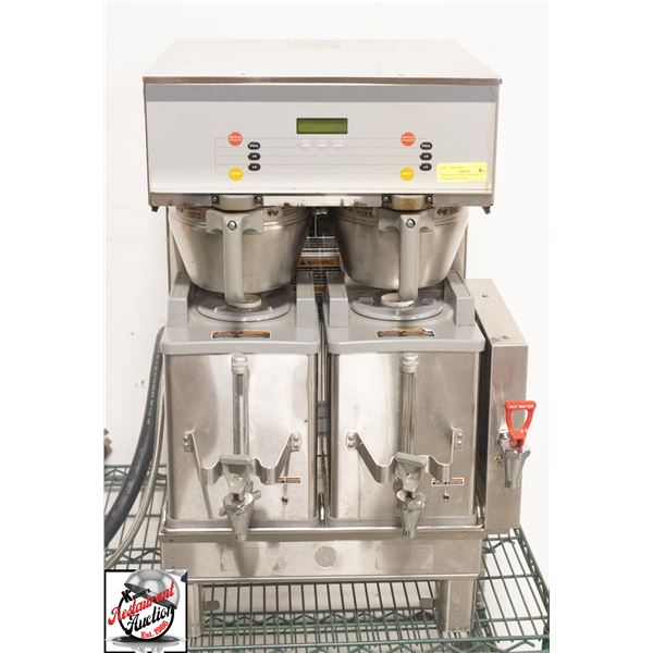 BUNN DUAL COFFEE BREWER W/ PORTABLE SERVERS